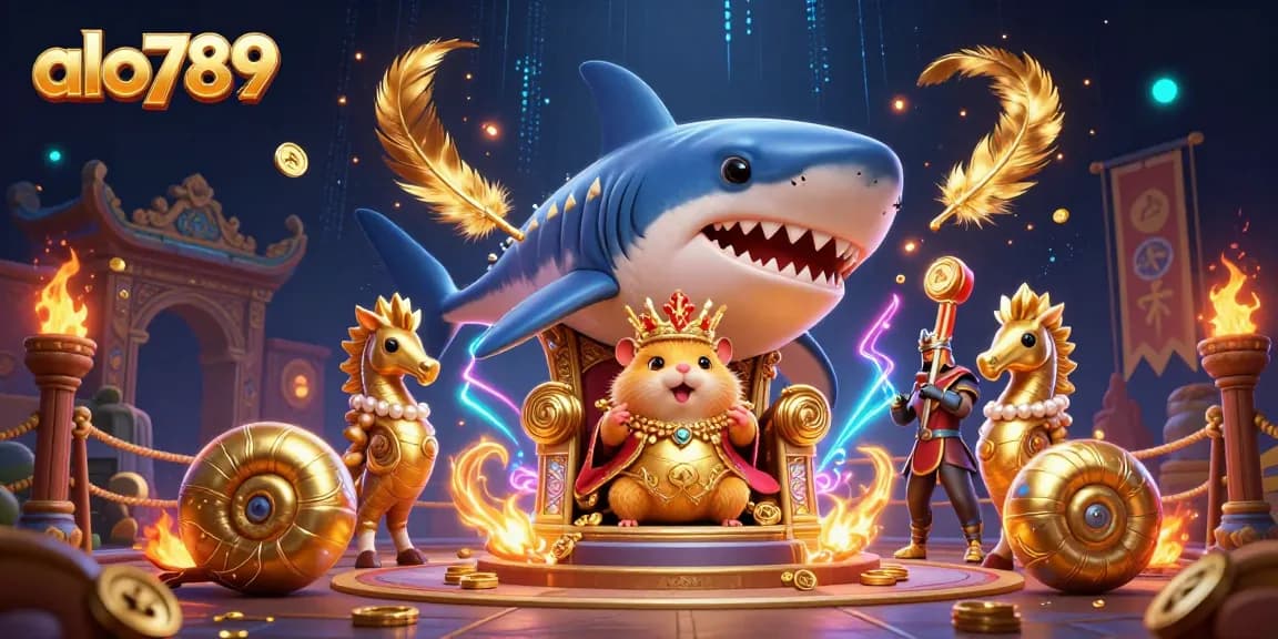 Experience thrilling gameplay with alo789, showcasing an exciting arena filled with gold coins and energizing visuals!