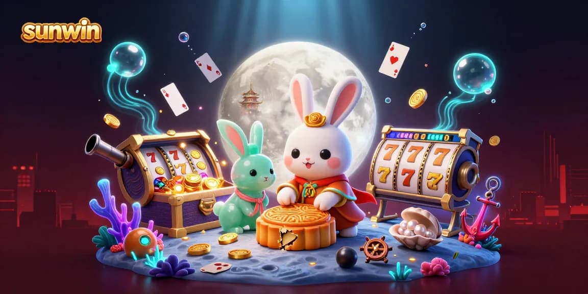 Experience sunrise gaming magic at sunwin with fun-filled slot adventures and rabbit companions.