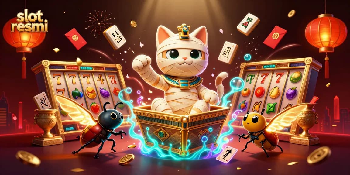 Experience thrilling slot resmi gameplay with vibrant elements from this 3D casino adventure.