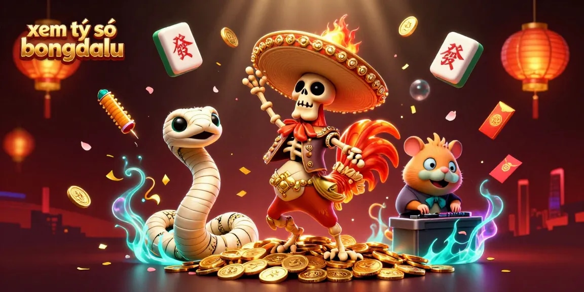 Experience the thrill of xem tỷ số bongdalu with dynamic characters and vibrant gambling elements.