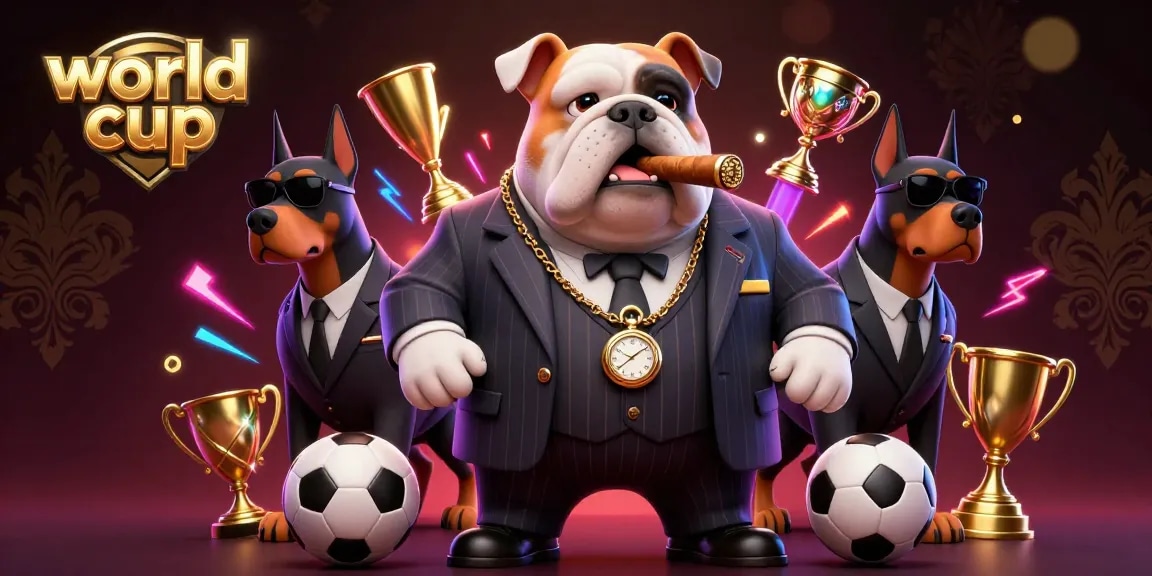 Bet on the world cup with thrilling sports casino elements in a vibrant illustration.