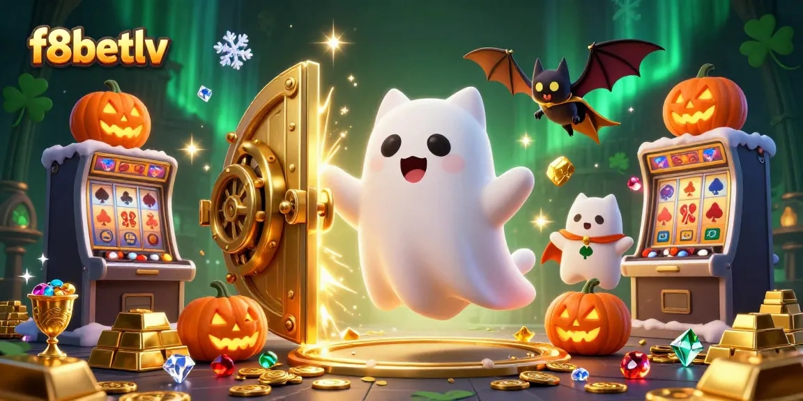 Experience thrills at f8betlv with a ghost cat and treasures in a haunted casino adventure!