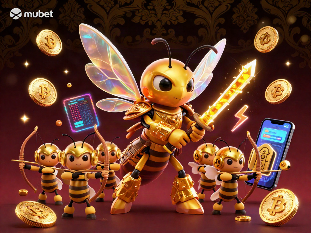 Experience thrilling victories at mubet with vibrant crypto-themed gaming adventures featuring dynamic character action.