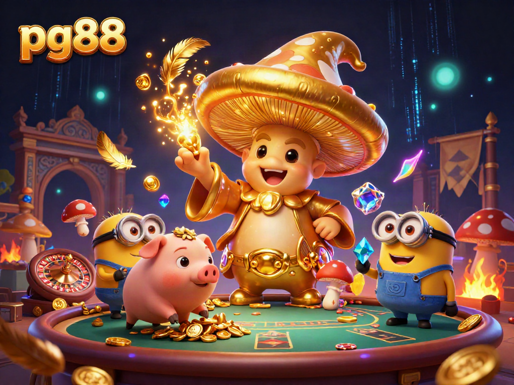 Experience thrilling gameplay at pg88 with vibrant casino elements and dynamic characters.