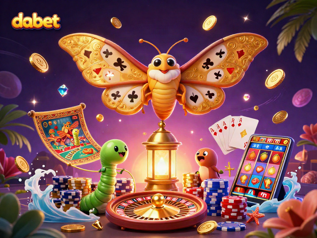 Spin your luck with the dabet casino featuring vibrant characters and dynamic gameplay elements.