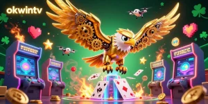 Experience excitement at okwintv with thrilling sports betting action and vibrant visuals in this dynamic gaming scene.