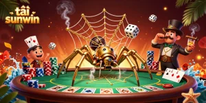 Experience the thrill of tải sunwin with rich details of steampunk characters in a vibrant casino scene.