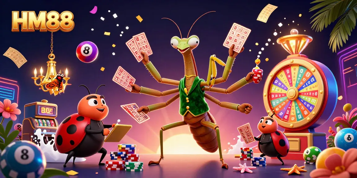Play cards and enjoy big wins with HM88 in a fun, vibrant casino scene.