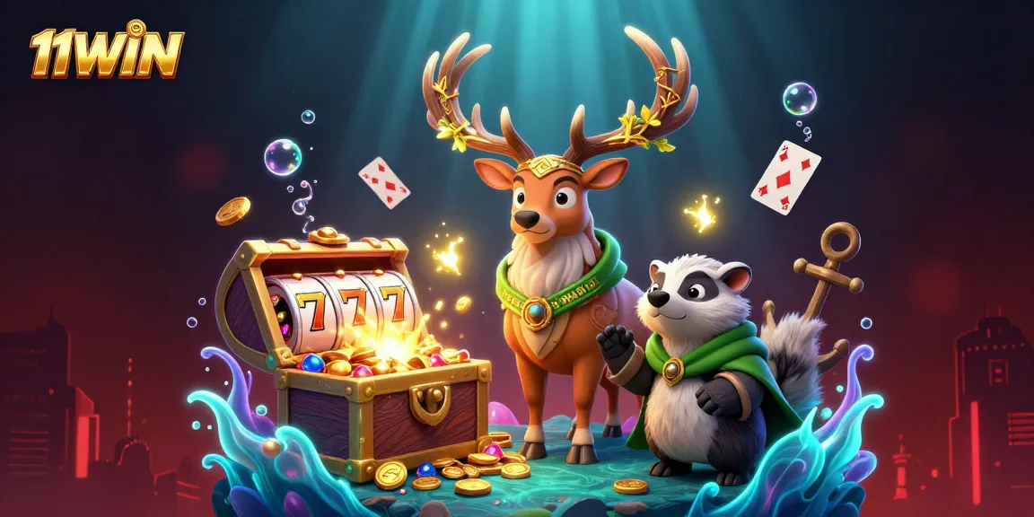 Experience the thrill of 11WIN with dynamic 3D gaming elements and captivating visuals.
